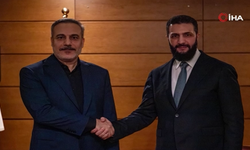 Bakan Fidan, Suriye Cumhurbaşkanı Şara ile Antalya'da görüştü