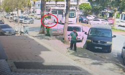 Aynı istikamette ilerlerken çarpışan motosikletlerden biri devrildi!