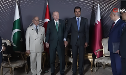 Cumhurbaşkanı Erdoğan, Pakistan Başbakanı Şerif ve Katar Emiri Al Sani ile görüştü