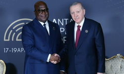 Cumhurbaşkanı Erdoğan, Kongo Demokratik Cumhuriyeti Cumhurbaşkanı Tshisekedi ile görüştü