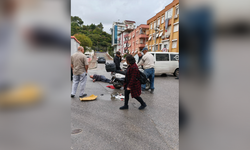 Manavgat'ta kamyonetle çarpışan motosikletin sürücüsü yaralandı