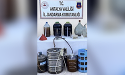 Kumluca'da 800 litre kaçak alkol ele geçirildi