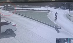 Dur levhasına ihlali kazayla sonuçlandı!