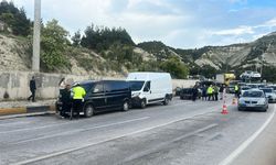 Burdur'da zincirleme kaza!