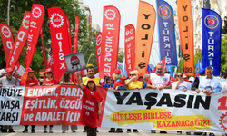 Antalya'da 1 Mayıs coşkusu