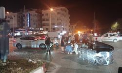 Kırmızı ışık ihlali kazayı beraberinde getirdi!