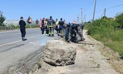Futbolcu Furkan Perker bayram tatili yolunda ailesiyle kaza geçirdi!