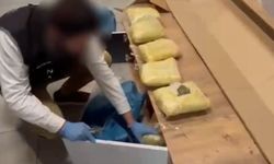 TV ünitesinin içinde ki madde sevkiyatı çökertildi!