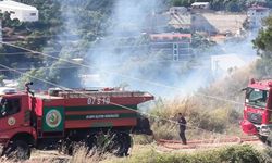 Alanya'da zirai alanda çıkan yangın korkuttu!