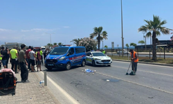 Genç sürücünün acı sonu! Alanya'da motosiklet kamyonetle çarpıştı