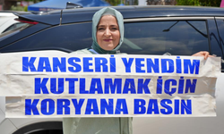 Antalya trafiğinde kornalar, kanseri yenen kadın için çaldı