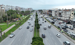 Gazi Bulvarı'nda trafik akışını rahatlatmak için çalışma başlatıldı