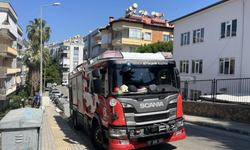 Alanya'da apartman dairesinde çıkan yangın korkuttu