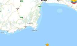Antalya'da 3.5 büyüklüğünde deprem!