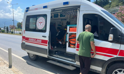 Alanya’da motosiklet kazası yaşandı!