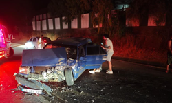 Manavgat'ta 3 araçlı zincirleme kaza!