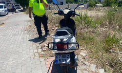Gazipaşa’da motosiklet ile kamyonet çarpıştı