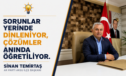 AK Parti Aksu Teşkilatı 35 mahalle için sahaya indi!