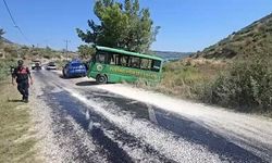 Manavgat'ta safari aracı kaza yaptı!
