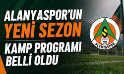 Alanyaspor'un yeni sezon kamp programı belli oldu
