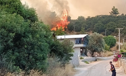 Kumluca'daki orman yangınına ekiplerin müdahalesi devam ediyor!