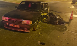 Manavgat'ta otomobil ile motosiklet çarpıştı!