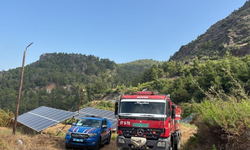 Gazipaşa'da çıkan yangın büyümeden söndürüldü!