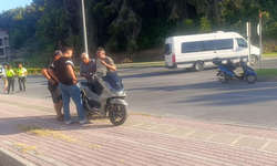 Manavgat'ta motosikletler çarpıştı!