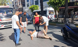 Duran araçları son anda fark ettiler, Kaza kaçınılmaz oldu!
