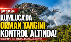 Kumluca'da orman yangını kontrol altına alındı!