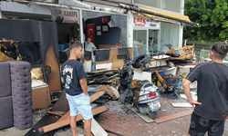 Patlama sesi büyük felaketi önledi!