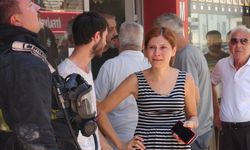Babanın yaptığı kaynaktan çıkan kıvılcımlar, oğlunun işlettiği bayan kuaföründe yangın çıkardı
