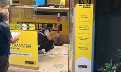Döviz bürosuna silahlı ve maskeli soygun girişimi