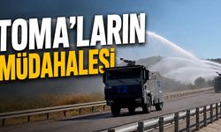 Emniyet araçları yangınla mücadelede büyük başarı sergiledi!