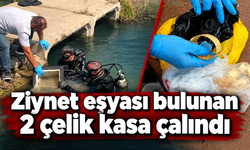 Evden çaldıkları çelik kasaları dereye attılar, altınları motosiklet koltuğuna sakladılar