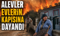 Vatandaşlar hortum ve kovalarla seferber oldu