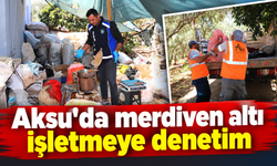 Ortamda fare, böcek ve çeşitli haşerelerin bulunduğu belirlendi
