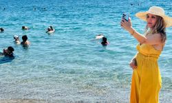 Antalya sahillerinde okul öncesi yoğunluğu