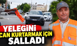 Temizlik işçisi reflektörlü yeleğini sallayıp kazaya giden ambulansa yol açtı