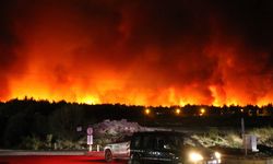 Aksu’da ki yangında kara ekiplerinin cansiparane mücadelesi sürüyor
