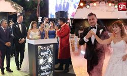 Başkan Kocagöz'ün kızı dünyaevine girdi