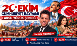 Aksu'da Cumhuriyet Bayramı coşkusu konserlerle taçlanacak