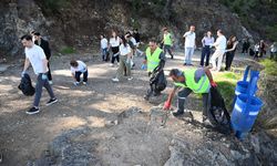 Kemer'de çevre temizliği etkinliği