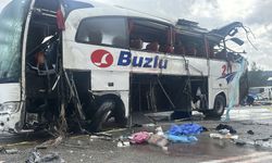 Burdur'da yolcu otobüsü devrildi: 1 ölü, 8 yaralı