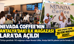 Nevada Coffee’nin Antalya’daki ilk mağazası Lara’da açıldı