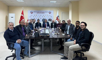 TSYD Antalya’da Kemal Çağlayan üyelerle buluştu!