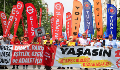 Antalya'da 1 Mayıs coşkusu