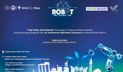 Antalya, Uluslararası Robot Yarışmasına Ev Sahipliği Yapacak
