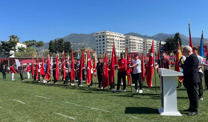 Alanya'da yabancı vatandaşlar da bayram kutlamalarına katıldı