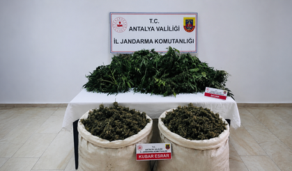 Antalya'da uyuşturucu operasyonu!